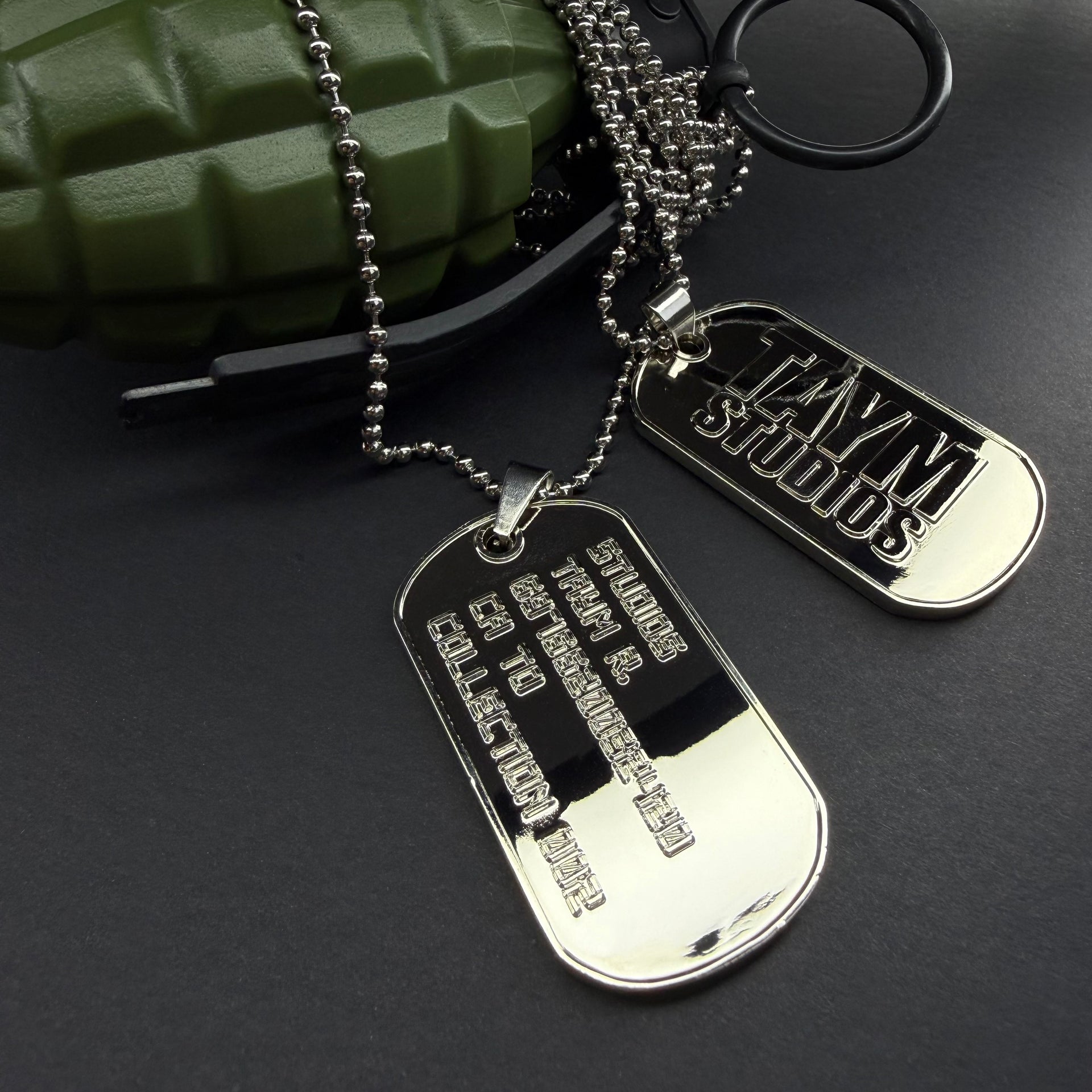 Militia Dog Tag